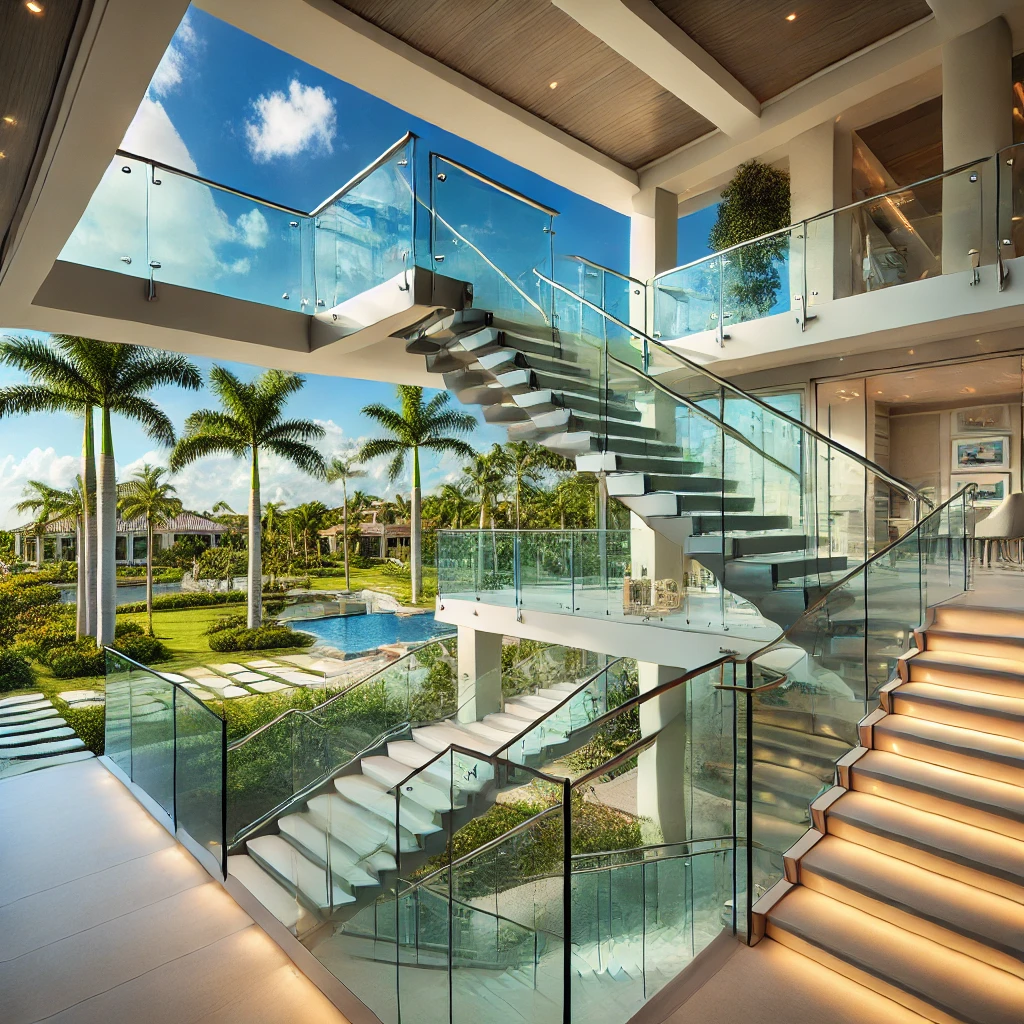 Explore Banister Glass in Naples, Florida, offering high-quality craftsmanship and sleek, modern designs. Transform your space with luxury railing solutions. naplesrailing.com