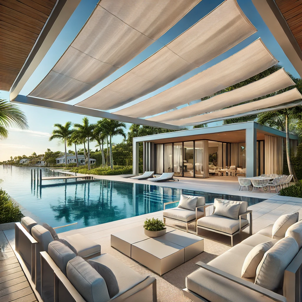 Explore Canopies Systems in Naples, Florida, offering high-quality craftsmanship and sleek, modern designs. Transform your space with luxury railing solutions. naplesrailing.com