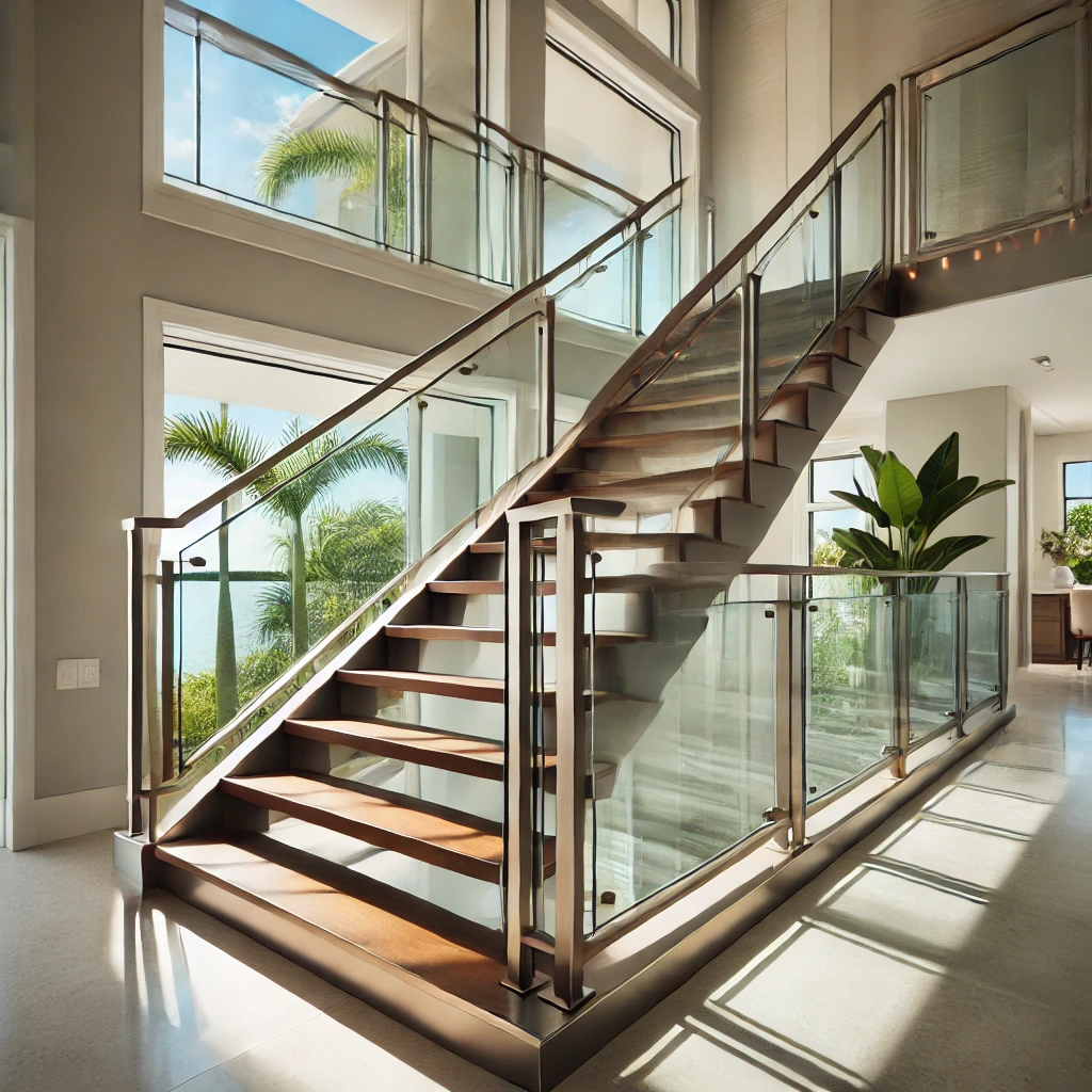 Explore Custom Staircase Railing in Naples, Florida, offering high-quality craftsmanship and sleek, modern designs. Transform your space with luxury railing solutions. naplesrailing.com
