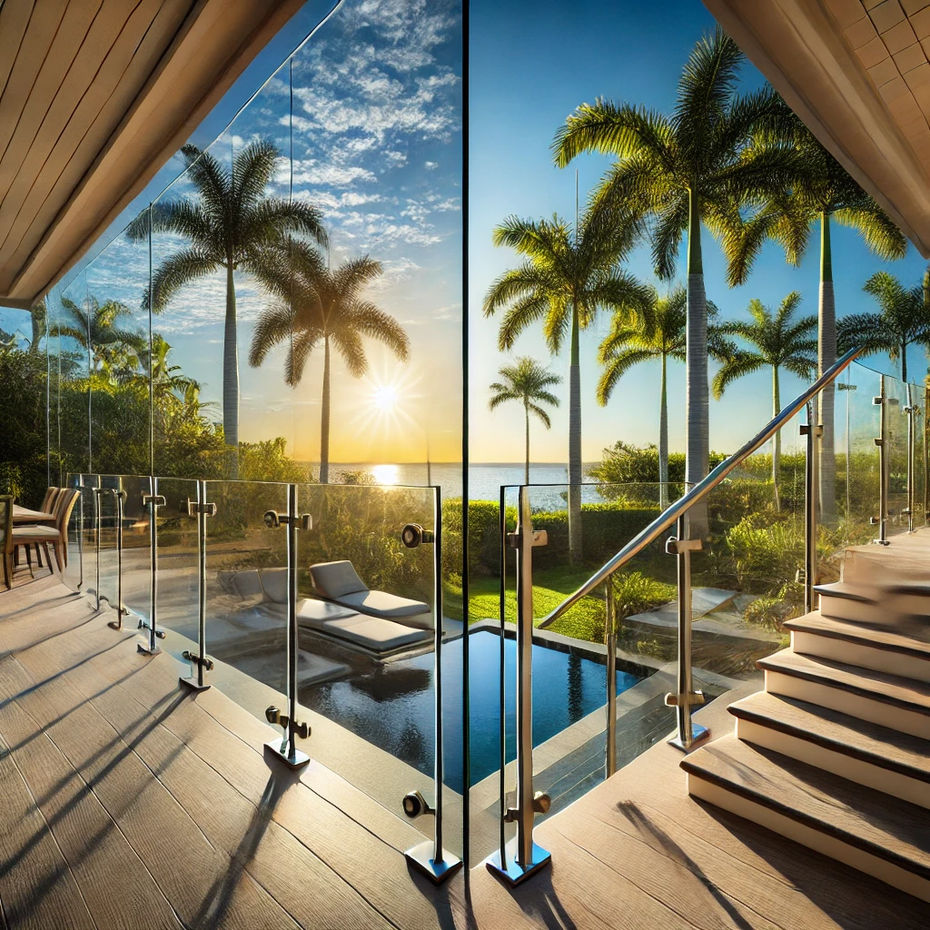 Compare glass and cable railings to determine which option suits your luxury Naples home best in terms of aesthetics, functionality, and cost. naplesrailing.com