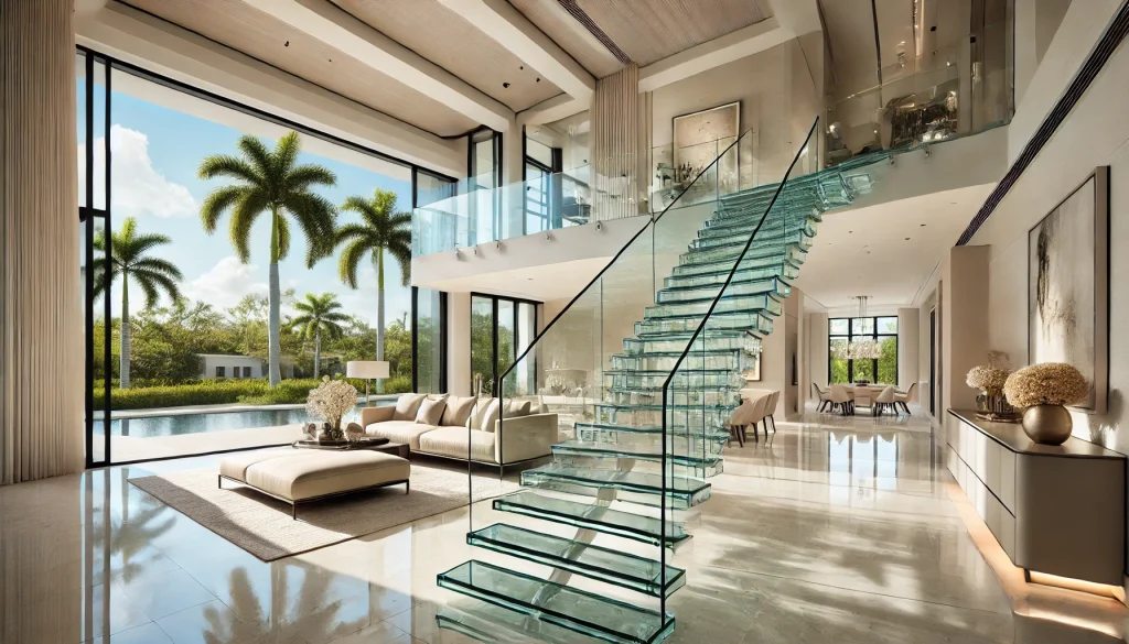 Explore Glass Staircase in Naples, Florida, offering high-quality craftsmanship and sleek, modern designs. Transform your space with luxury railing solutions. naplesrailing.com