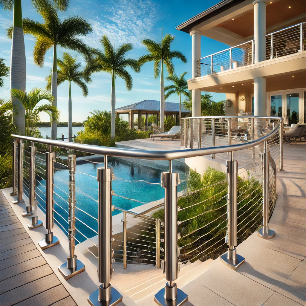 Explore Handrail Systems in Naples, Florida, offering high-quality craftsmanship and sleek, modern designs. Transform your space with luxury railing solutions. naplesrailing.com
