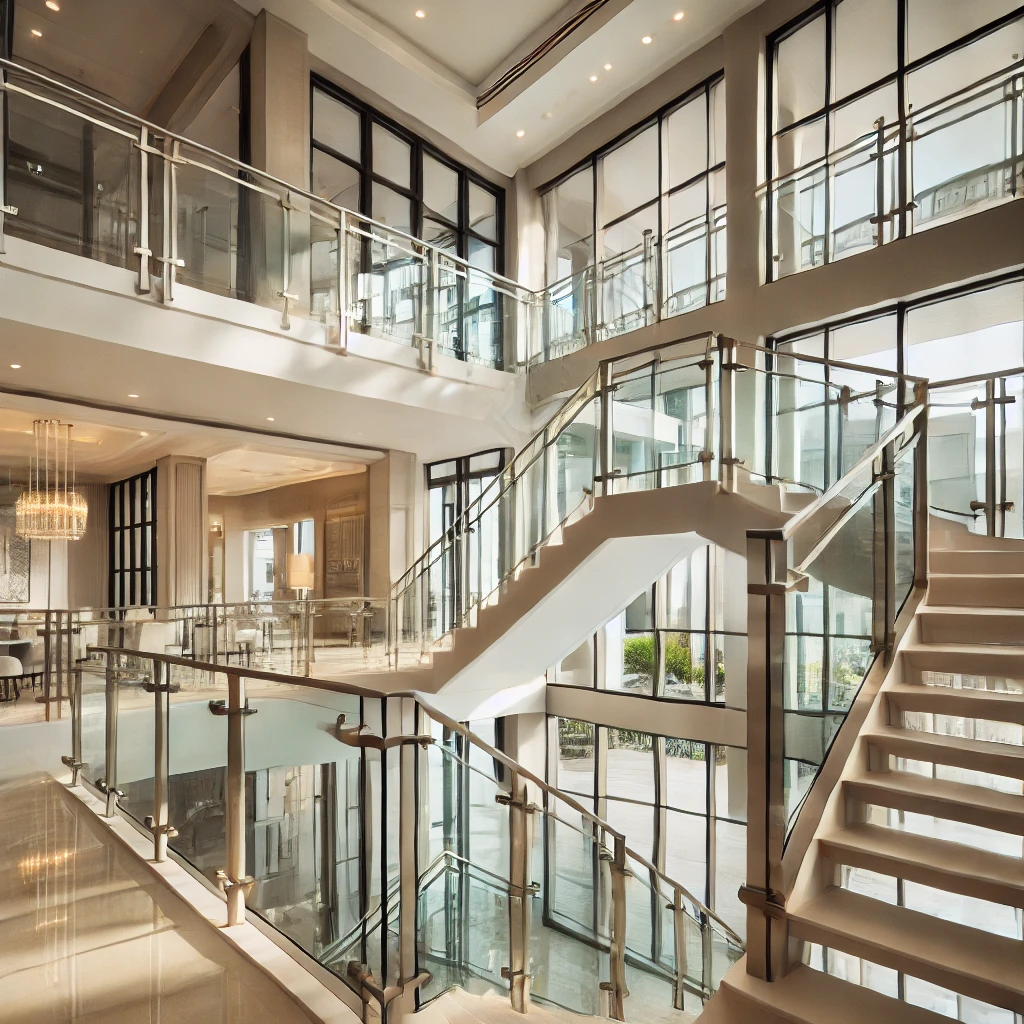 Enhance your home with custom interior railings. Specializing in luxury metal and glass railings for residential properties in Naples, FL. Call now for a consultation. naplesrailing.com