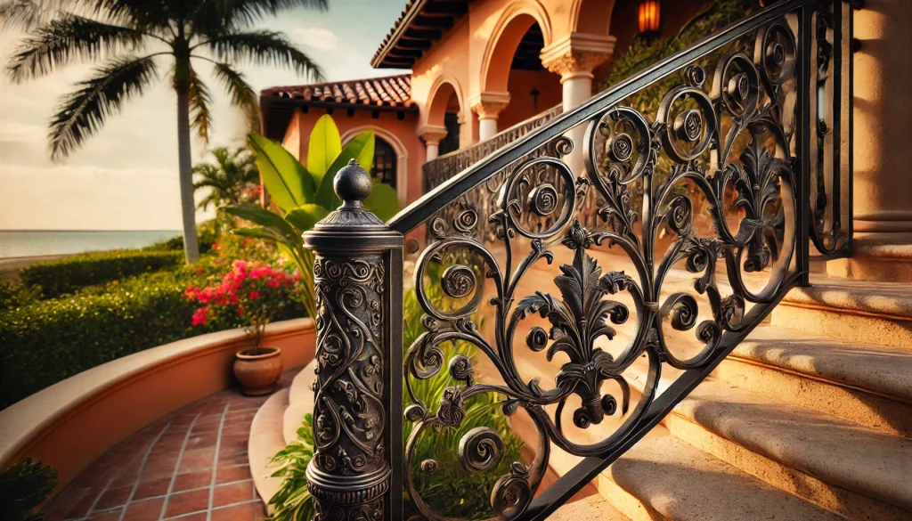 Explore Mediterranean Style Railings in Naples, Florida, offering high-quality craftsmanship and sleek, modern designs. Transform your space with luxury railing solutions. naplesrailing.com
