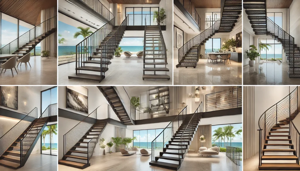 Explore Metal Stairs Fabrication in Naples, Florida, offering high-quality craftsmanship and sleek, modern designs. Transform your space with luxury railing solutions. naplesrailing.com