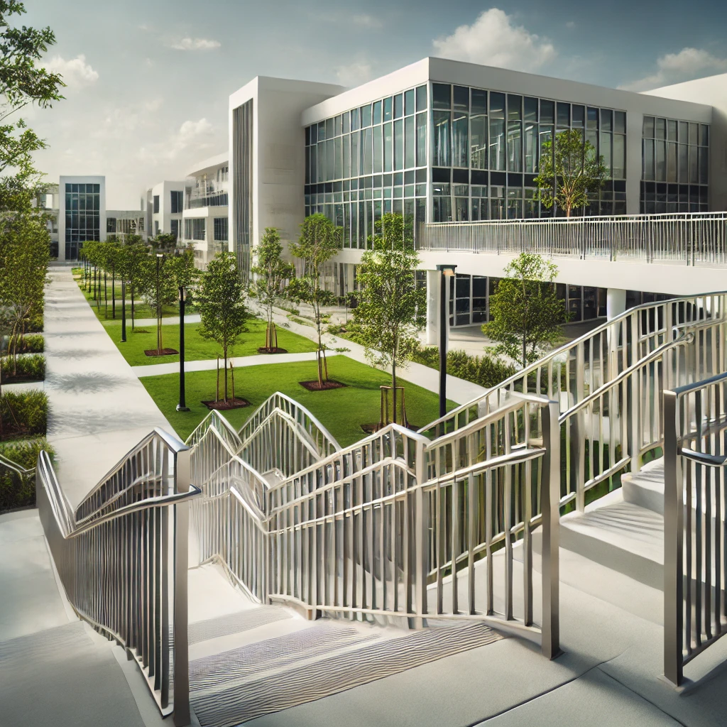 Explore Railings for Schools and Colleges in Naples, Florida, offering high-quality craftsmanship and sleek, modern designs. Transform your space with luxury railing solutions. naplesrailing.com