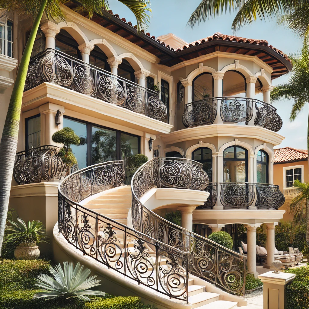 Explore Residential Handrails in Naples, Florida, offering high-quality craftsmanship and sleek, modern designs. Transform your space with luxury railing solutions. naplesrailing.com