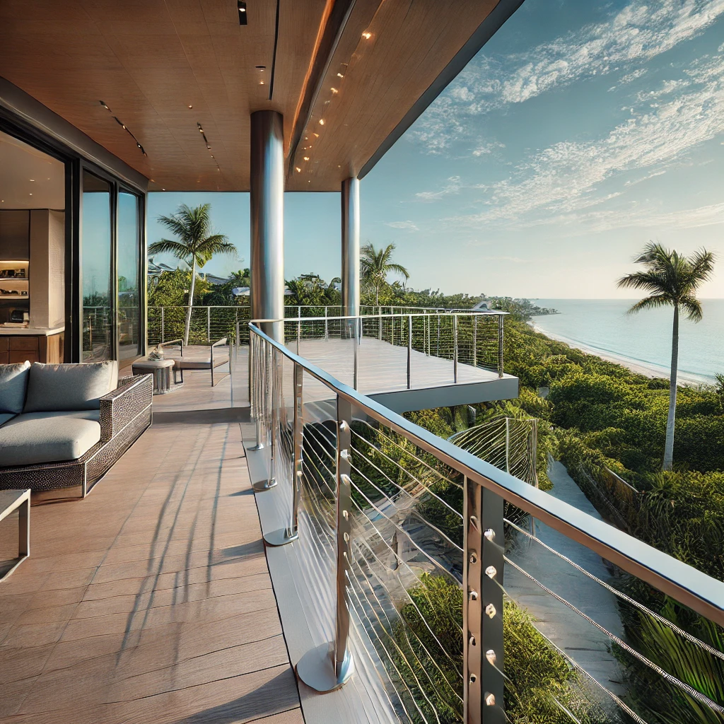 Explore Stainless Steel Cable Railing in Naples, Florida, offering high-quality craftsmanship and sleek, modern designs. Transform your space with luxury railing solutions. naplesrailing.com