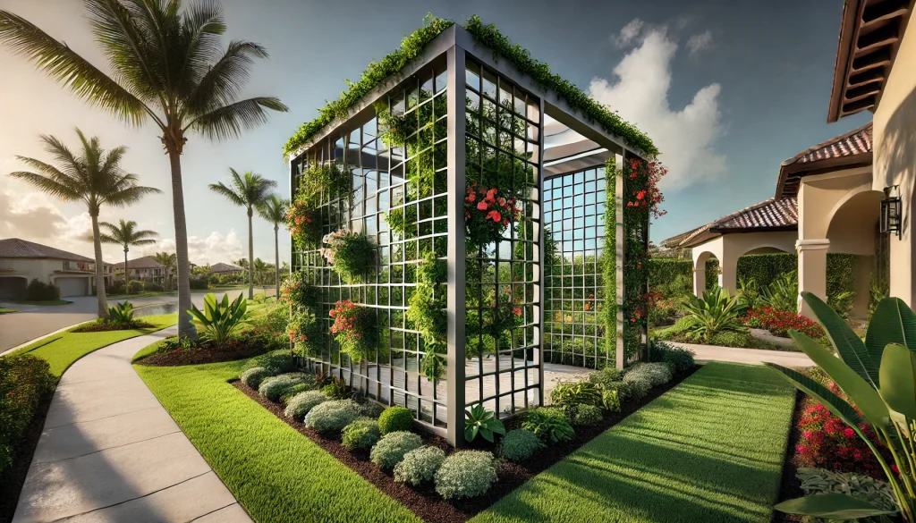 Explore Trellis Installation in Naples, Florida, offering high-quality craftsmanship and sleek, modern designs. Transform your space with luxury railing solutions. naplesrailing.com