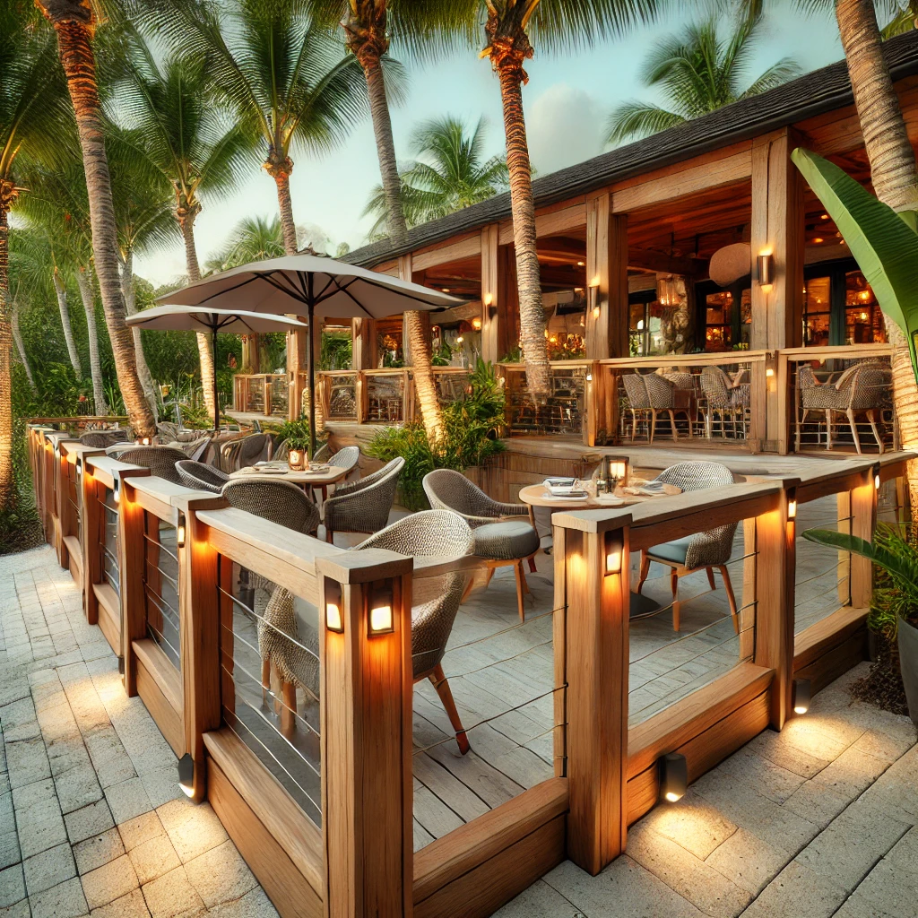 Explore Wood Railing in Naples, Florida, offering high-quality craftsmanship and sleek, modern designs. Transform your space with luxury railing solutions. naplesrailing.com